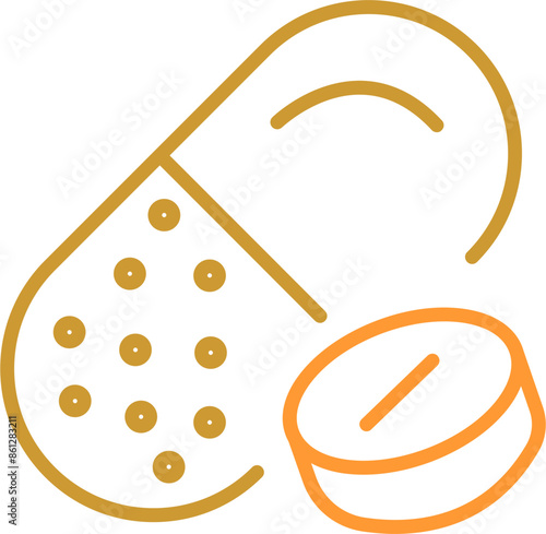 Pills Vector Icon