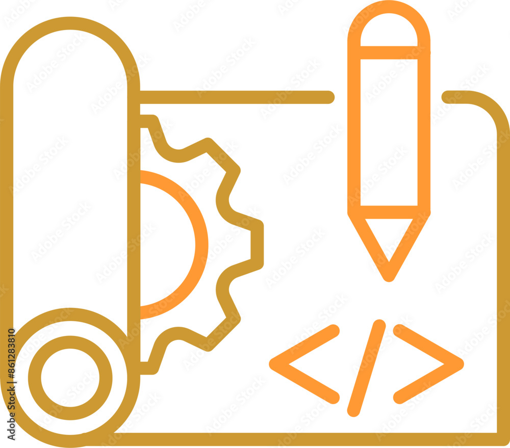 Blueprints Vector Icon