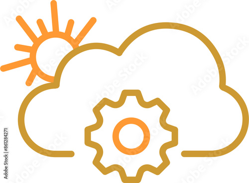 Forecast Vector Icon