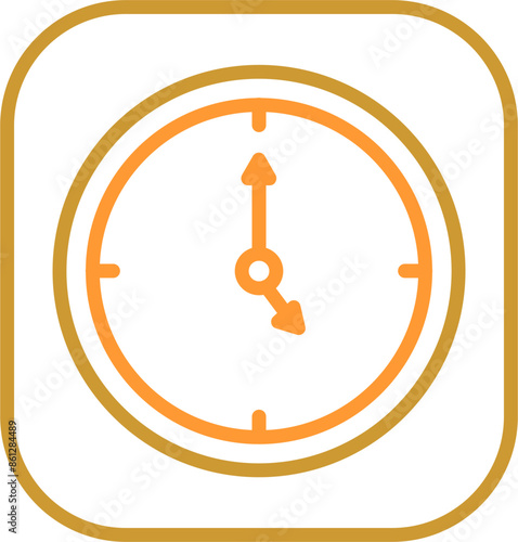 Clock Vector Icon