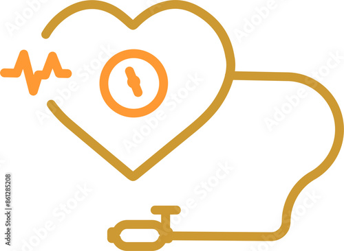 Blood Pressure Vector Icon