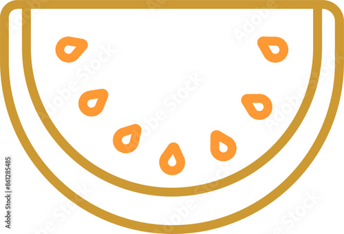 Watermelon Vector Icon