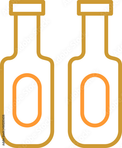 Drink Bottle Vector Icon