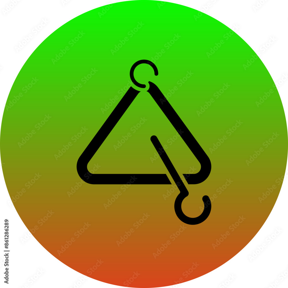 Triangle Bell Icon Triangle Bell Icon