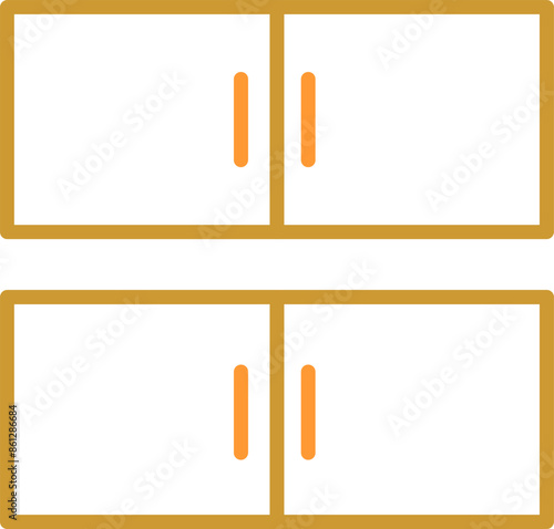 Cabinet Vector Icon