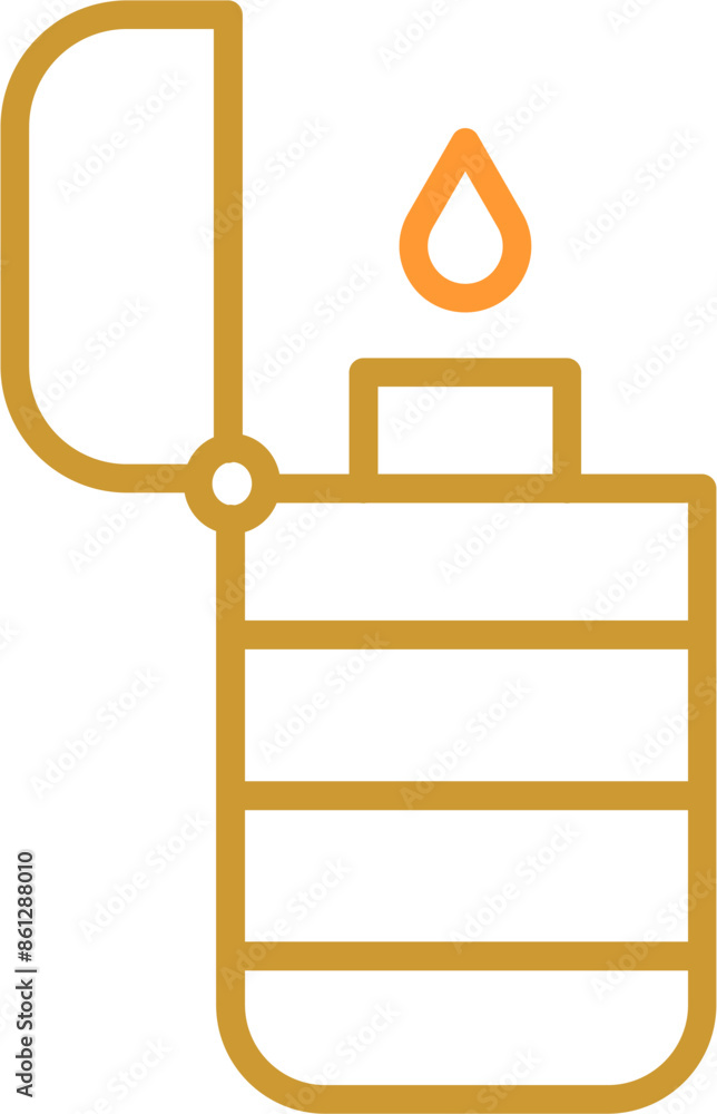 Lighter Vector Icon Lighter Vector Icon