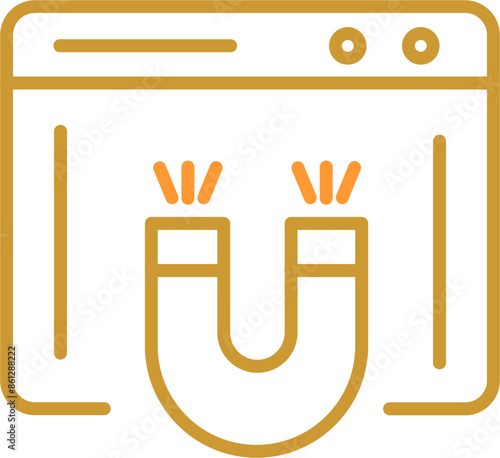 Attraction Vector Icon