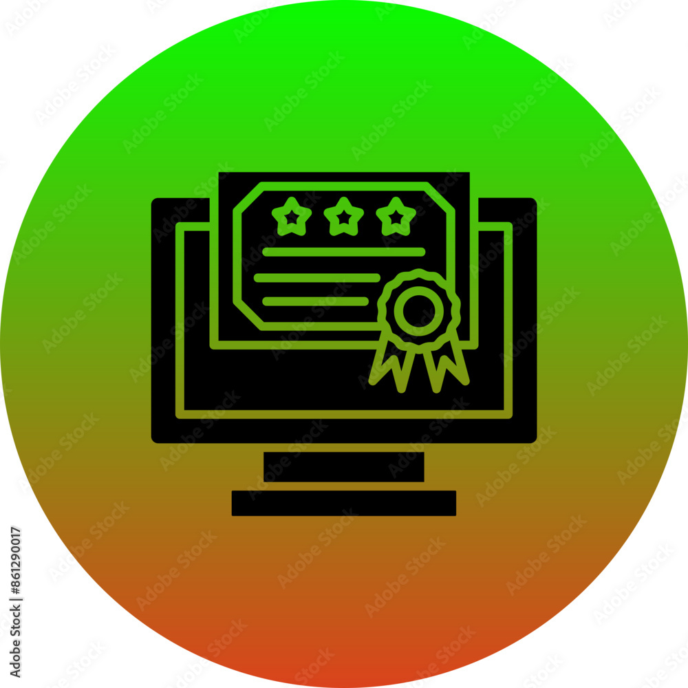 Certificate Icon Certificate Icon