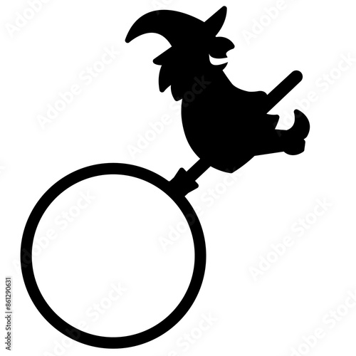 Halloween Witch Silhouette