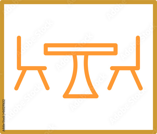Canteen Vector Icon