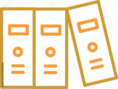 Binder Vector Icon