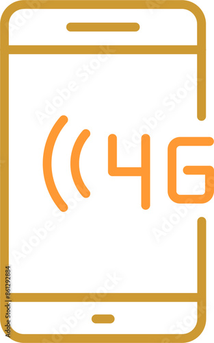 4G Vector Icon