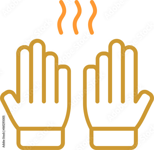 Smelly Hands Vector Icon
