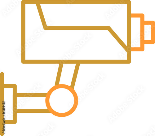 Security Camera Vector Icon