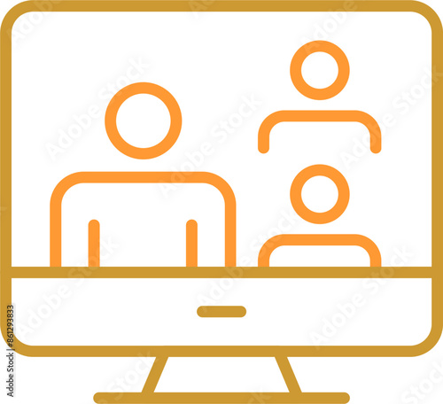 Videocall Vector Icon