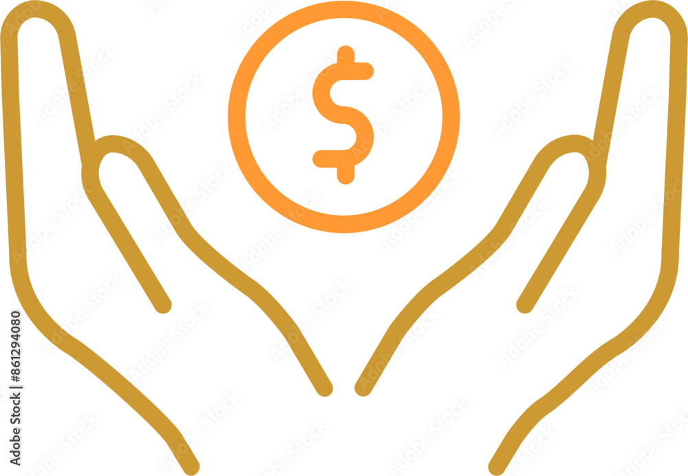 Investment Insurance Vector Icon Investment Insurance Vector Icon