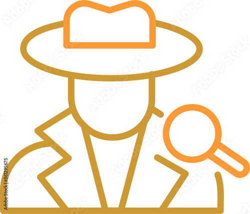 Detective Vector Icon