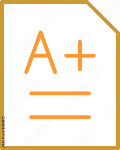 A+ Vector Icon