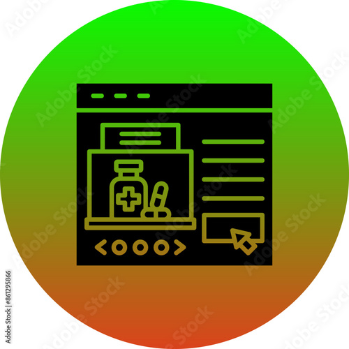 Online pharmacy Icon
