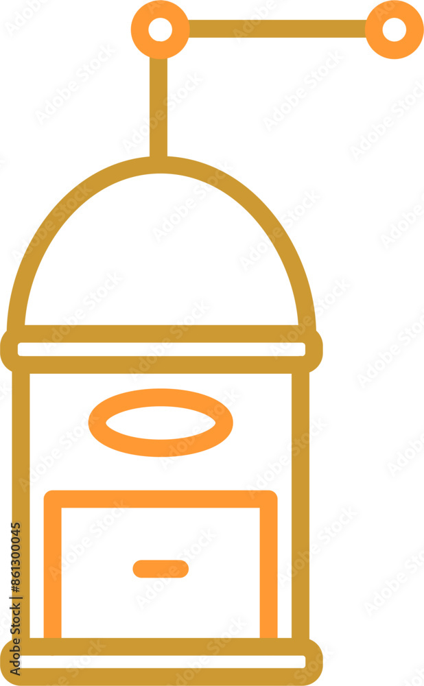 Coffee Grinder Vector Icon Coffee Grinder Vector Icon