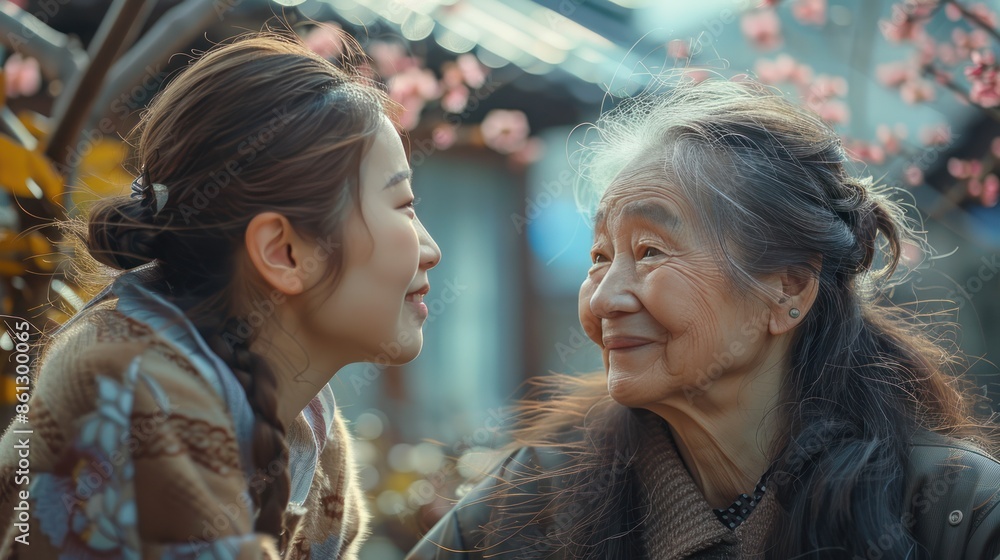 A compassionate caregiver provide and security to an elderly patient, demonstrating the power of empathy and understanding in healthcare A compassionate caregiver provide and security to an elderly patient, demonstrating the power of empathy and understanding in healthcare