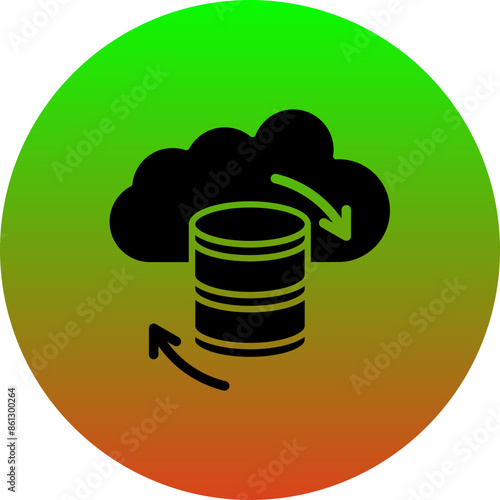 Data recovery Icon