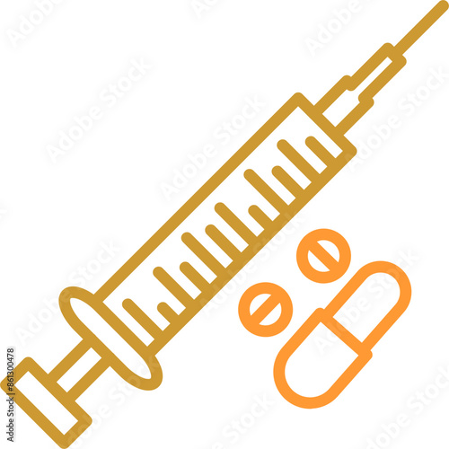Steroids Vector Icon