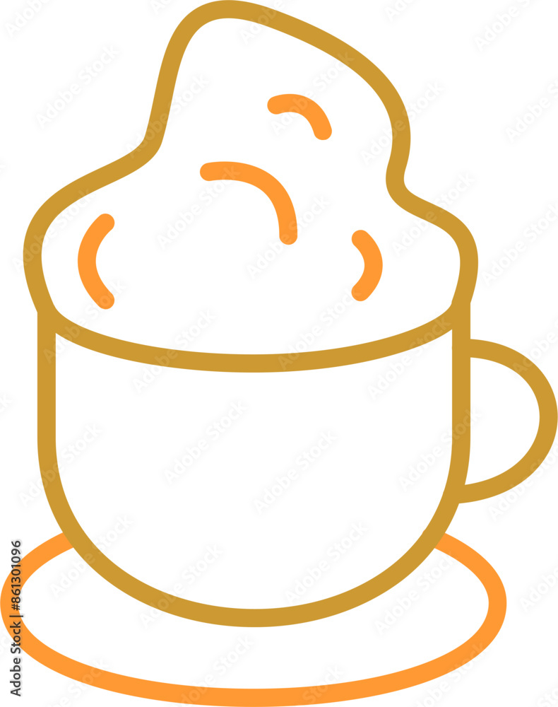 Creamy Coffee Vector Icon Creamy Coffee Vector Icon