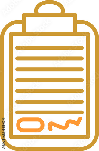 Contract Vector Icon