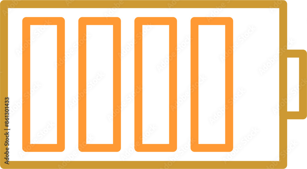 Charging Cell Vector Icon Charging Cell Vector Icon