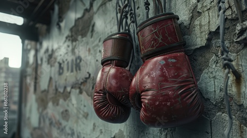 The Vintage Boxing Gloves photo