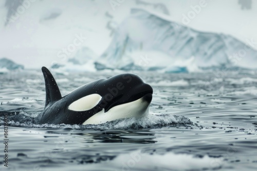 Orca (Orcinus orca), Antarctica