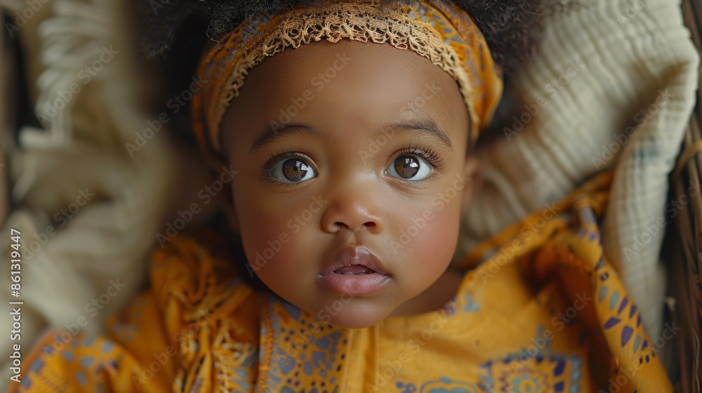 portrait of a little afro child portrait of a little afro child