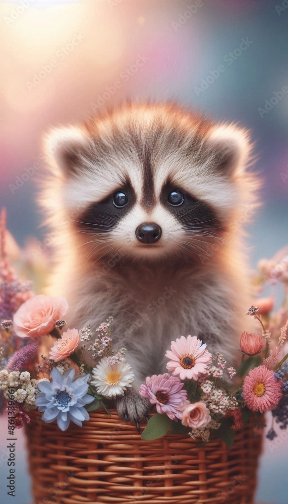 Waschbär Waschbär