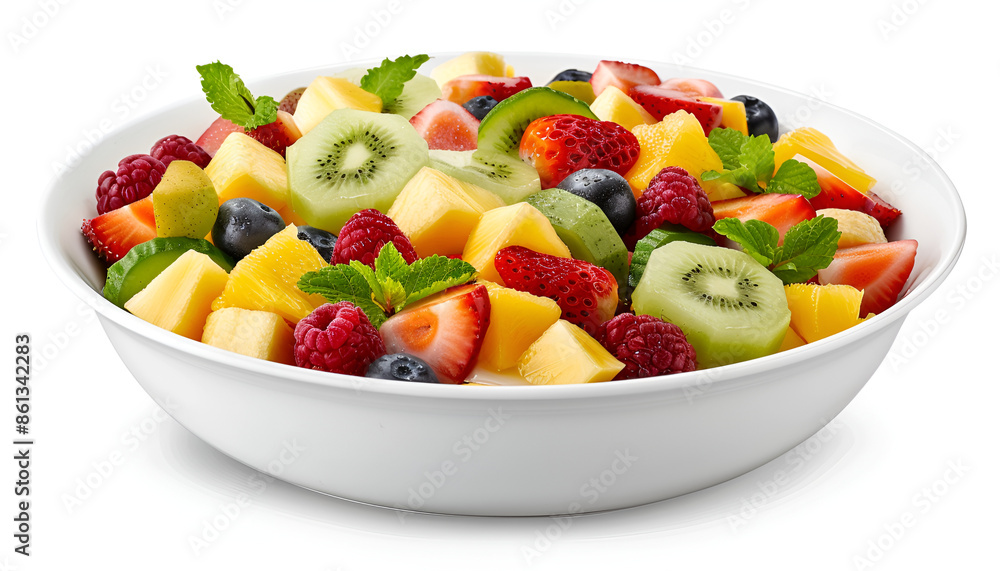 bowl of healthy fresh fruit salad bowl of healthy fresh fruit salad