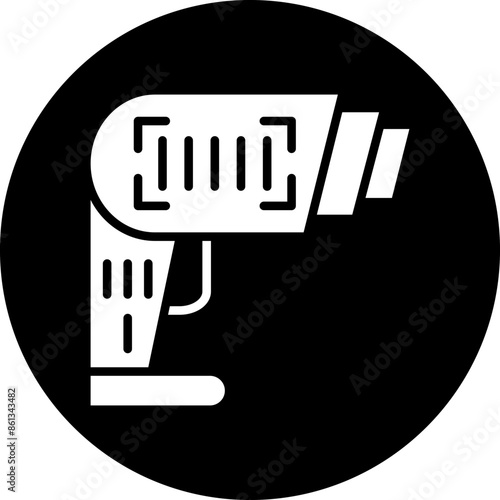 Vector Design Barcode Scanner Icon Style