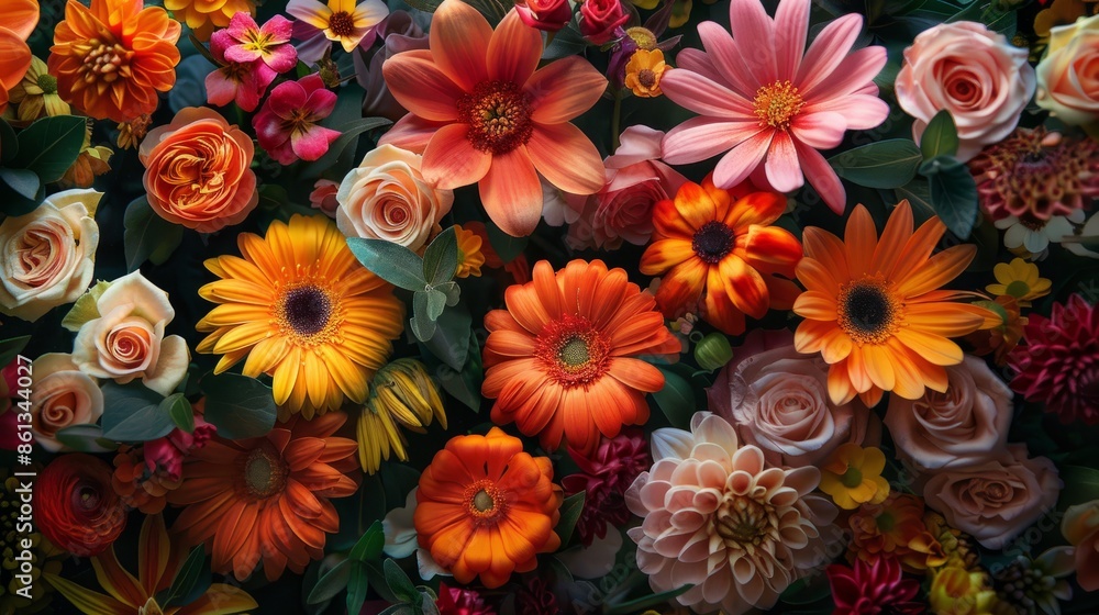Vibrant and diverse flowers Vibrant and diverse flowers
