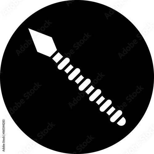 Vector Design Spear Icon Style