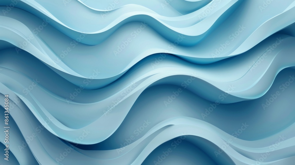Abstract wave paper pattern background. Illustration generated by ai Abstract wave paper pattern background. Illustration generated by ai