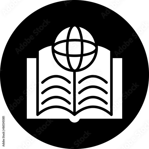 Vector Design Encyclopedia Icon Style