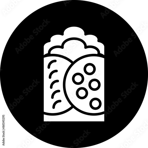 Vector Design Chimichanga Icon Style