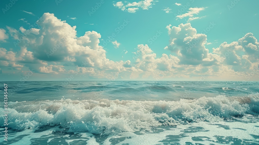 The endless expanse of the summer ocean meeting the vast sky creates a breathtaking and awe-inspiring scene that captivates the viewer's imagination and sense of wonder The endless expanse of the summer ocean meeting the vast sky creates a breathtaking and awe-inspiring scene that captivates the viewer's imagination and sense of wonder