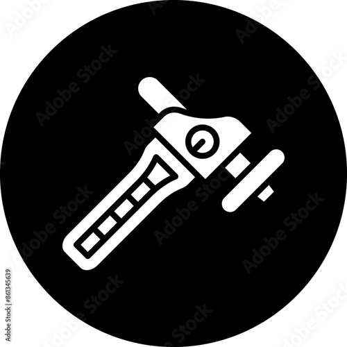 Vector Design Polisher Machine Icon Style