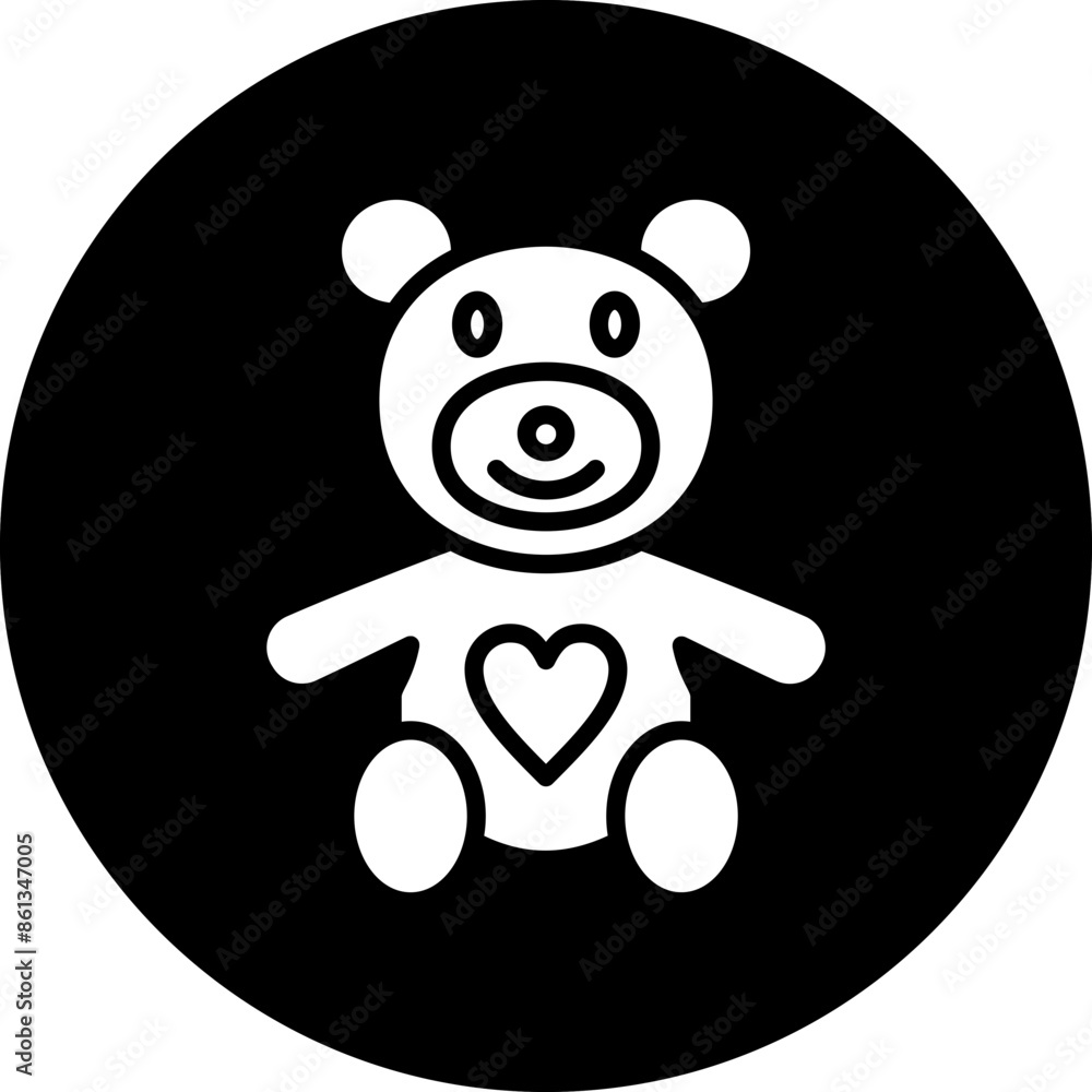 Obraz premium Vector Design Teddy Icon Style