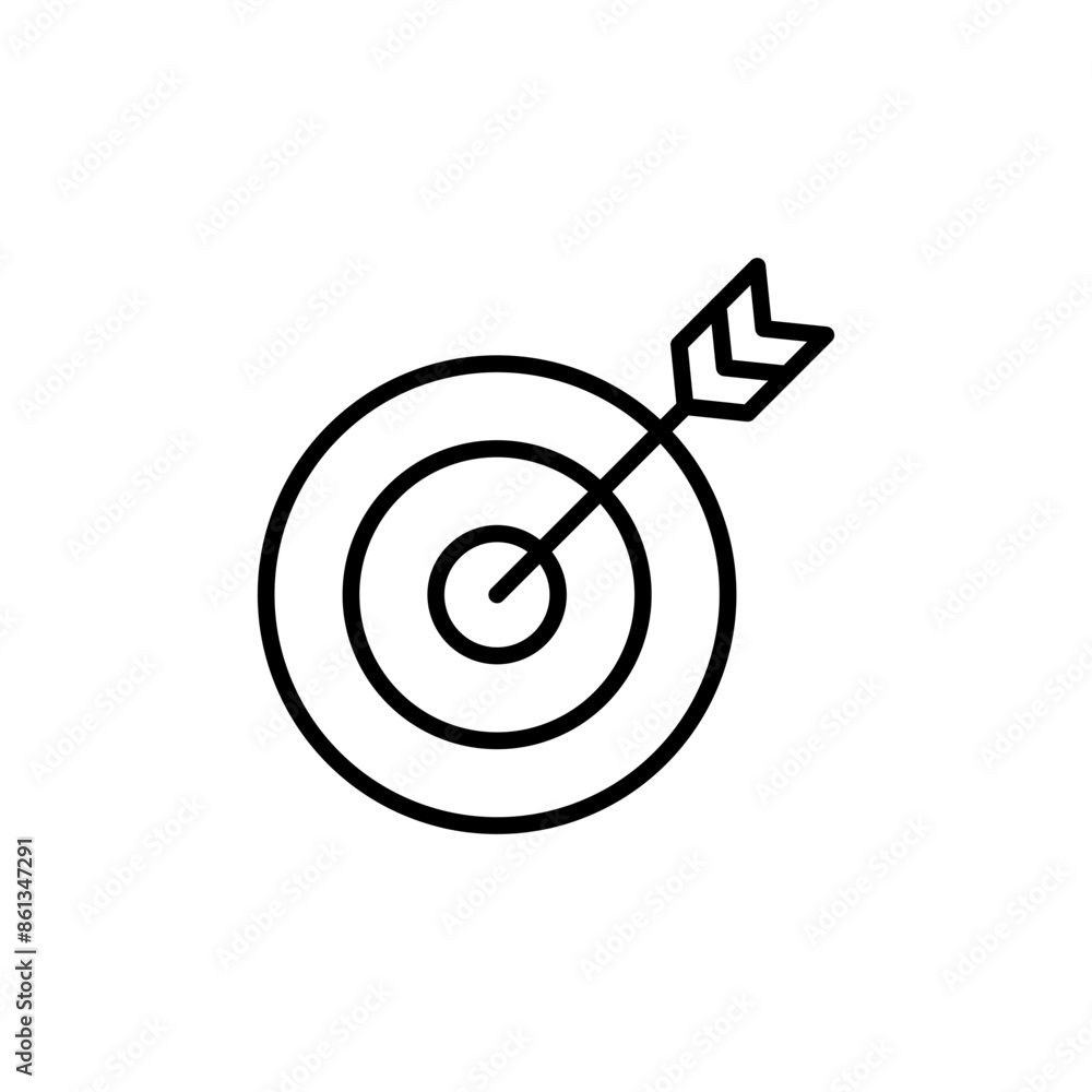 Bullseye Icon Ideal for Target and Accuracy Themes Bullseye Icon Ideal for Target and Accuracy Themes