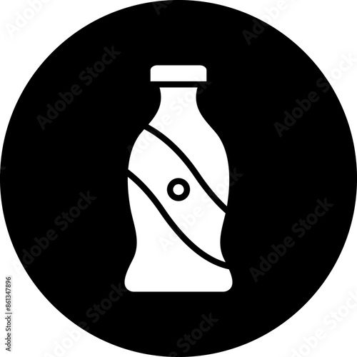 Vector Design Cola Bottle Icon Style