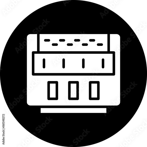Vector Design Taxi Meter Icon Style