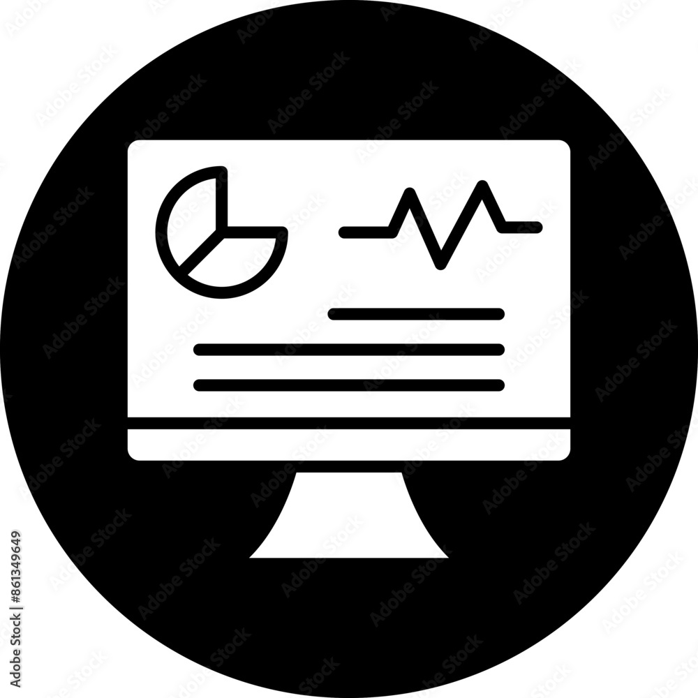 Fototapeta premium Vector Design Dashboard Icon Style