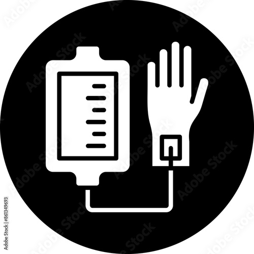 Vector Design Blood Donation Icon Style