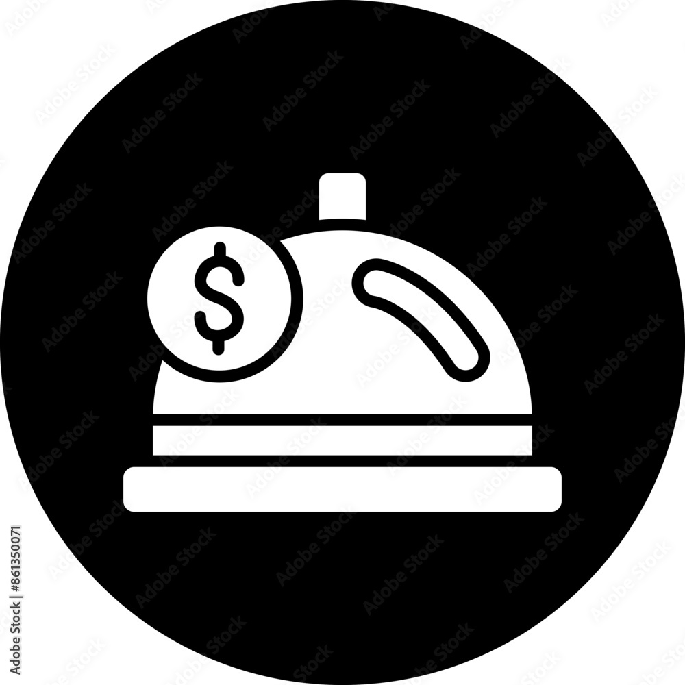 Vector Design Catering Fee Icon Style Vector Design Catering Fee Icon Style
